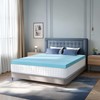 CHUN YI 3 inch Memory Foam Mattress Topper Twin, Gel