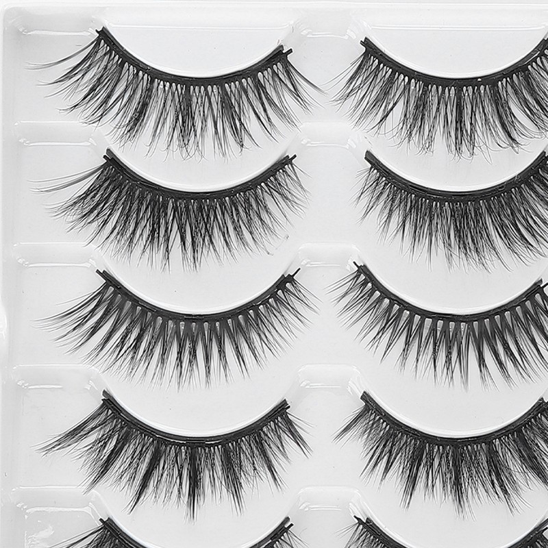 5 Pairs Magnetic Eyeliner Eyelash Kit Easy to Apply Natural