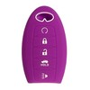 Key Fob Cover for Q60 Q50 : 5 Buttons Silicone