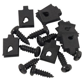 Auto Accessories of America Wiper Grille Mount Screws & Nuts 16 Piece Set For 1963-1967 C2 Corvette