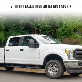 Motoforti 4WD Front Four Wheel Drive Actuator, 4x4 Front Differential Axle Actuator, for Chevy Silverado Avalanche K1500 K2500 K3500, ABS, 26060073, Black