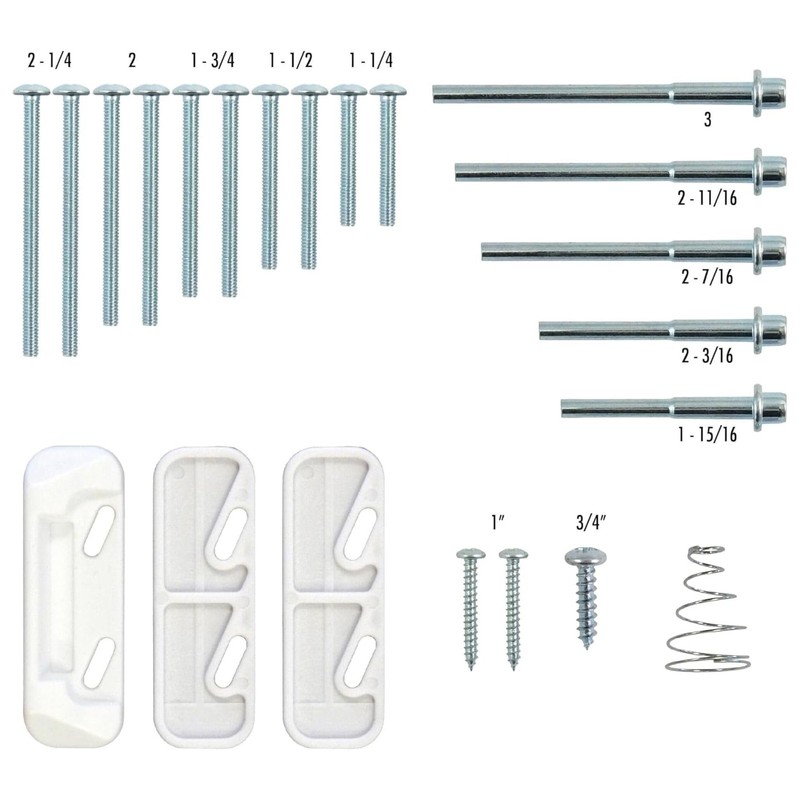 Ideal Security DX Pull Handle Replacement Set for Storm Door