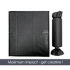 Black Tissue | 8 Sheets 50x70cm | 2 Packs, Each