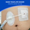 20 Pack, 4" x 4" Sterile Adhesive Border Dressing with
