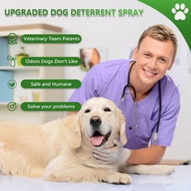 vyaji 5.07 Oz Bitter Apple Spray for Dogs to Stop Chewing - Natural Ingredients No Chew Spray for Dogs - Bitter Sprays for Dog - Alcohol-Free & Cruelty-Free - Safeguard Beloved Furniture, Green