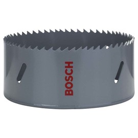 Bosch Professional Hole Saw HSS Bi-Metal for Standard Adapters (for Metal, Aluminium, Stainless Steel, Plastics and Wood, Diameter 114 mm, Drill Accessories)