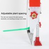 Fertilizer Seeder, Precise Seeding Fertilize Accurately Portable Garden Push Seeder,