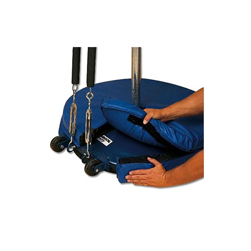 BSN Protective Base Pad - 24" Diameter, Blue