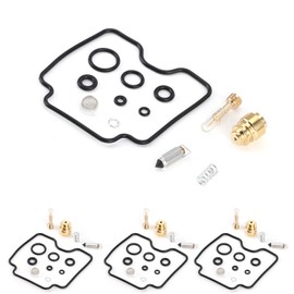 4 Sets Overhaul Carburetor Repair Rebuild Kit Fit for Suzuki GSX750F Katana / GSF1200 Bandit