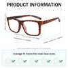 Eyekepper Transition Photochromic Reading Glasses Oversized Large Frame Tortoise +0.5