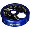 Kijima Motorcycle Parts Key Cylinder Cover CNC Blue Cygnus X-FI(28S/1YP)