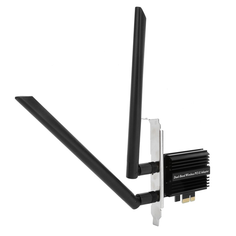 Network Card Desktop Dual Band Adapter with 8DB Antenna Extension