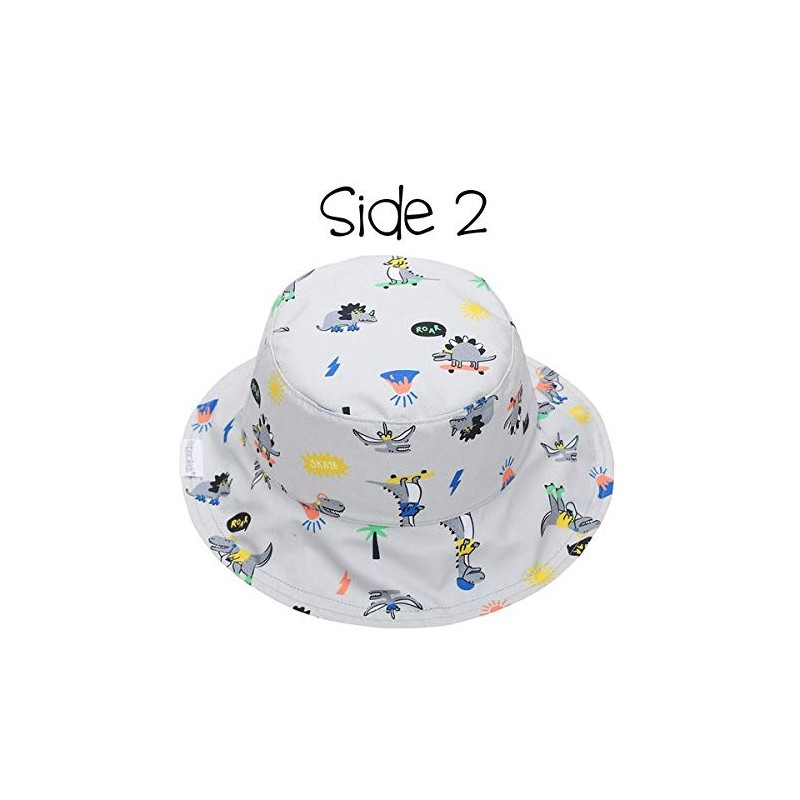 FlapJackKids - Kids Patterned Sun Hat - Dino - Medium