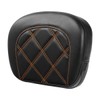 Detachable Passenger Sissy Bar Backrest Pad Fit For Harley 1997-2023