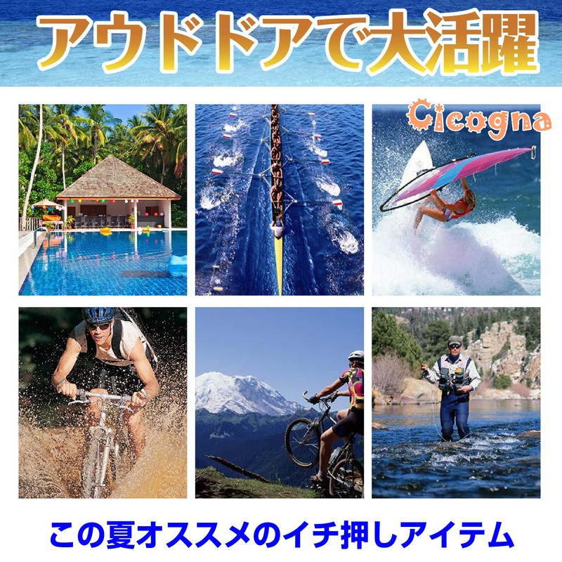 Cicogna Dry Bag, Stuff Bag, Clear Bag, 2L Translucent Waterproof