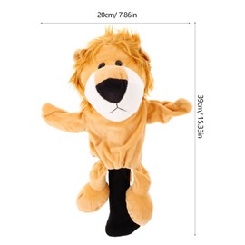 WHAMVOX Golf Club Covers Funny Driver Accessory Number Golf Cover Golf Club Heads Golf Club Head Covers Players Style Funny Golf Head Covers Clubs Tags Animal Protector Golfer