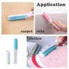 3 PCS Mini Lint Roller Washable Reusable Lint Roller Foldable