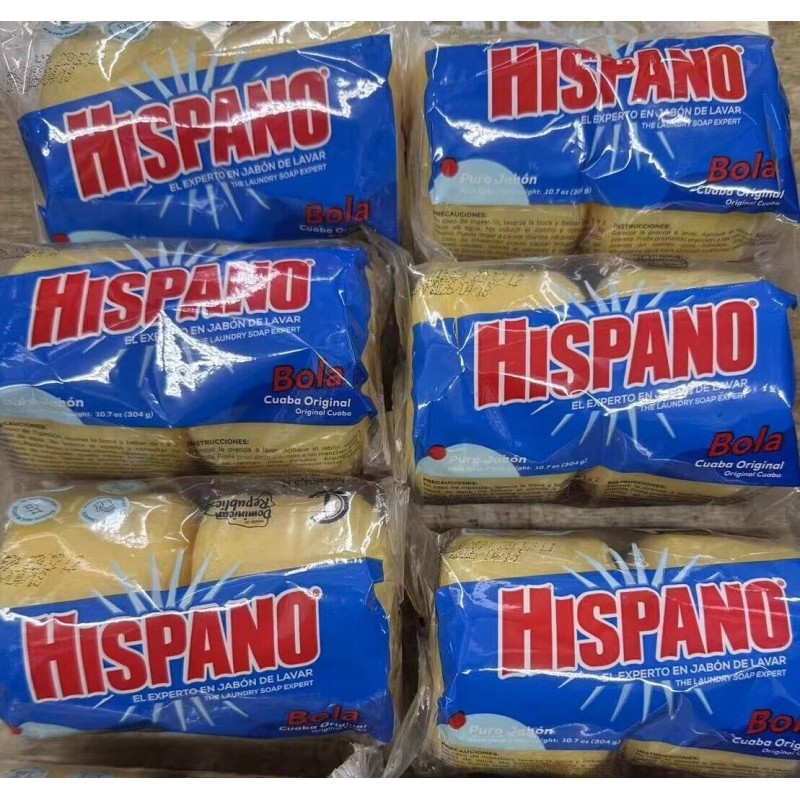 CESAR IGLESIAS HISPANO JABON BAR SOAPS 6PC FREE SHIPPING -