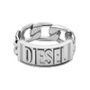 Diesel 32019948 Men's Ring Stainless Steel, Stainless Steel, No Gemstone