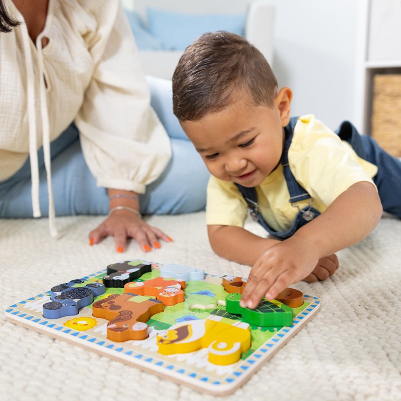 Melissa & Doug Pets Wooden Chunky Puzzle (8 pcs)