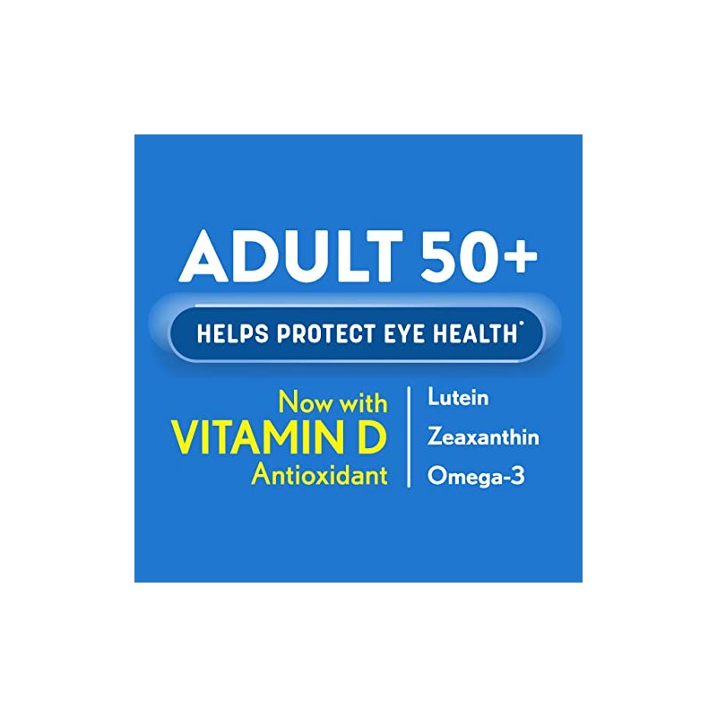 Ocuvite Suplemento Vitaminas Minerales Adultos Mayores Años Cápsulas Blandas Unidades