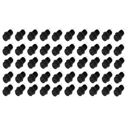 Tefen Plastic Fogger Misting Nozzle with Poly Filter Black 1/8" NPT 3 GPH 50 Pack