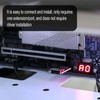 Zhowyeemeng 9PIN to Type-E Adapter, Female 9-Pin Motherboard Header to
