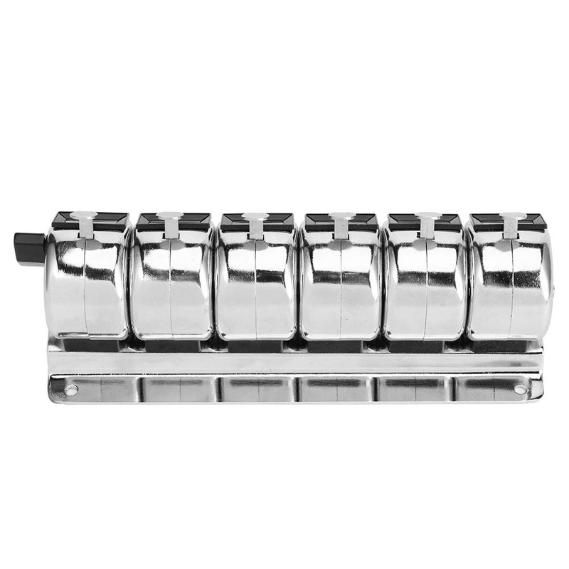 0 to 9999 Manual Tally Counter Metal Mechanical Counter 4Digit