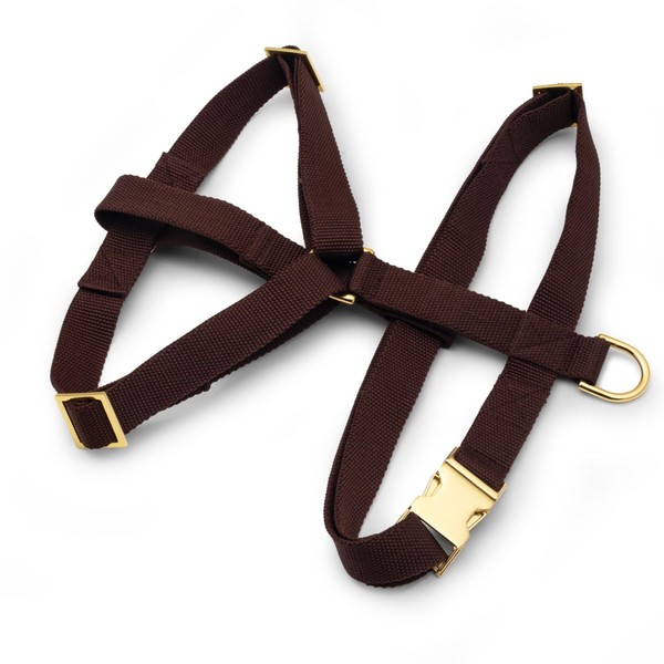 Bark Duke Indestructible Dog Harness, Fully Customizable Fit, No Pull,