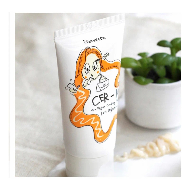 Tratamiento protena capilar y colgeno Elizavecca antifrizz 50ml