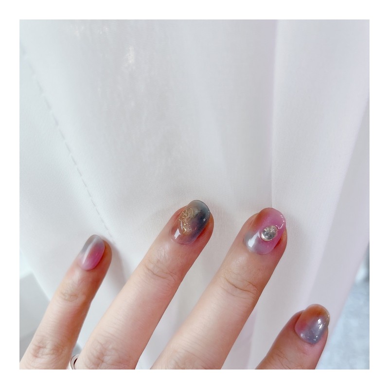 Ugly Fresh WaterHandmade Nail Tips - Oval / 못난이담수수제네일팁 -