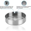 Ashtray Round Stainless Steel Ashtray 8cm Stainless Steel Ashtray 8