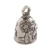 Guardian Bell Good Luck Bell w/Keyring & Black Velvet Gift