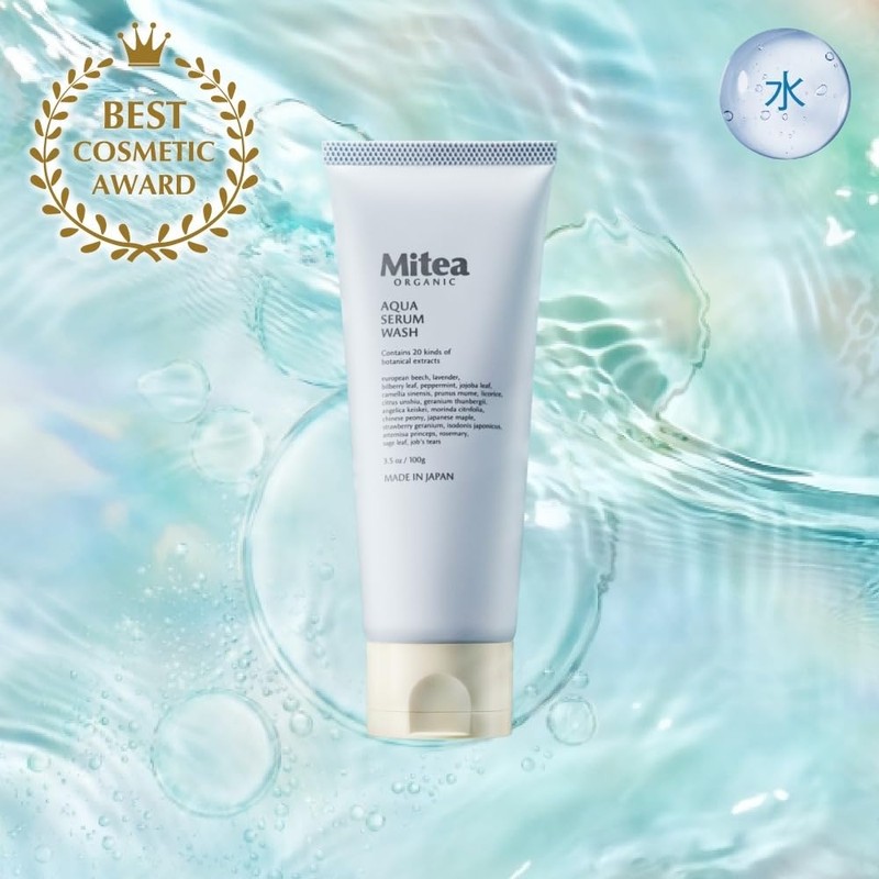 Mitea Organic Aqua Serum Wash, 3.5 oz (100 g), Beauty