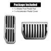 MACHSWON 2pcs Car Brake and Gas Accelerator Pedal Covers for