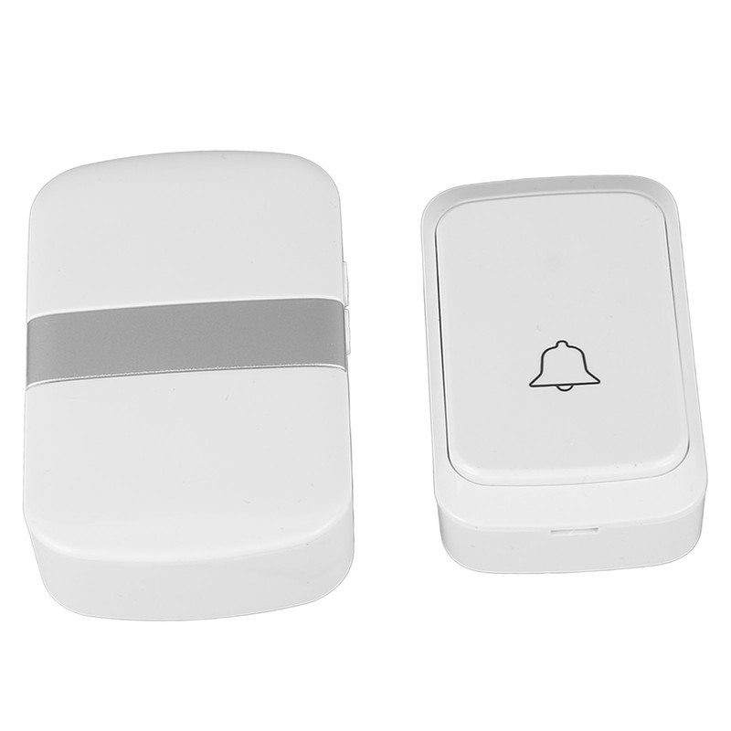 Wireless Doorbell Waterproof Electronic Battery Powered Transmitter Receiver Door Bell