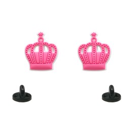 Crown Apparel Pin Badge Pin Lapel Pin Unisex Yazzle Dazzle Royal Regal King Tiara Queen Prince Princess Castle Dragon Kingdom Knight Set of 2