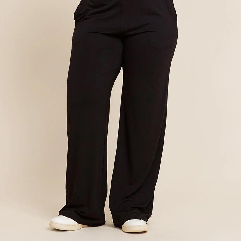 Boody Downtime Wide Leg Lounge Pant, Storm / XS