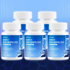 Olitru AlphaCD Alphacyclodextrin 5 units (450 tablets) 7.5 month supply / 올리트루 알파CD 알파시클로덱스트린 5개(450정) 7.5개월분