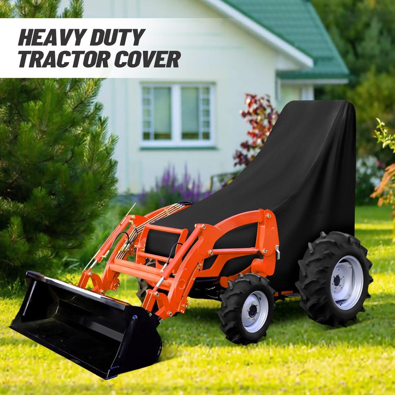 Tractor Cover Waterproof Compact Utility Tractor Heavy Duty 600D Thicken
