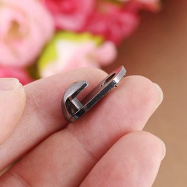 Boot Eyelet Repair Kit Boot Lace Hook Repair Kit Alloy 20Pcs Set Boot Hooks Lace Fittings with Rivets for Repair Camp Hike Climb Accessories