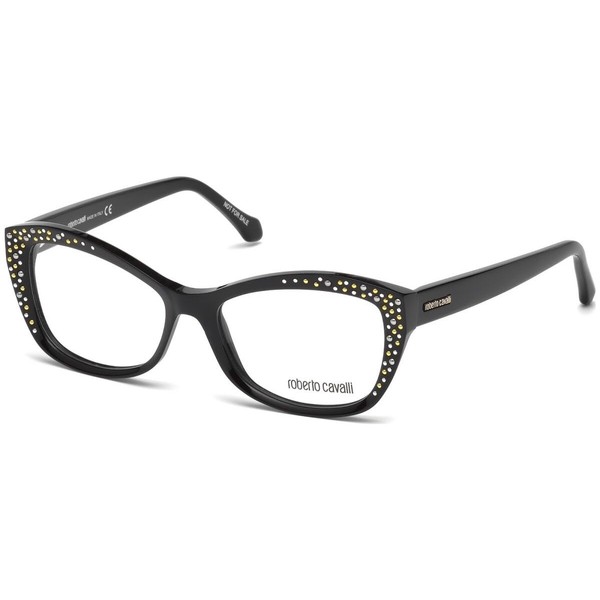 Authentic Roberto Cavalli CAPRESE RC5037 - A01 Eyeglasses Black *NEW*  55mm