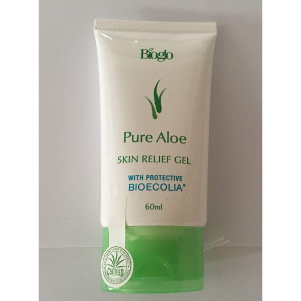 Bioglo Pure Aloe Skin Relief Gel With Protective Bioecolia