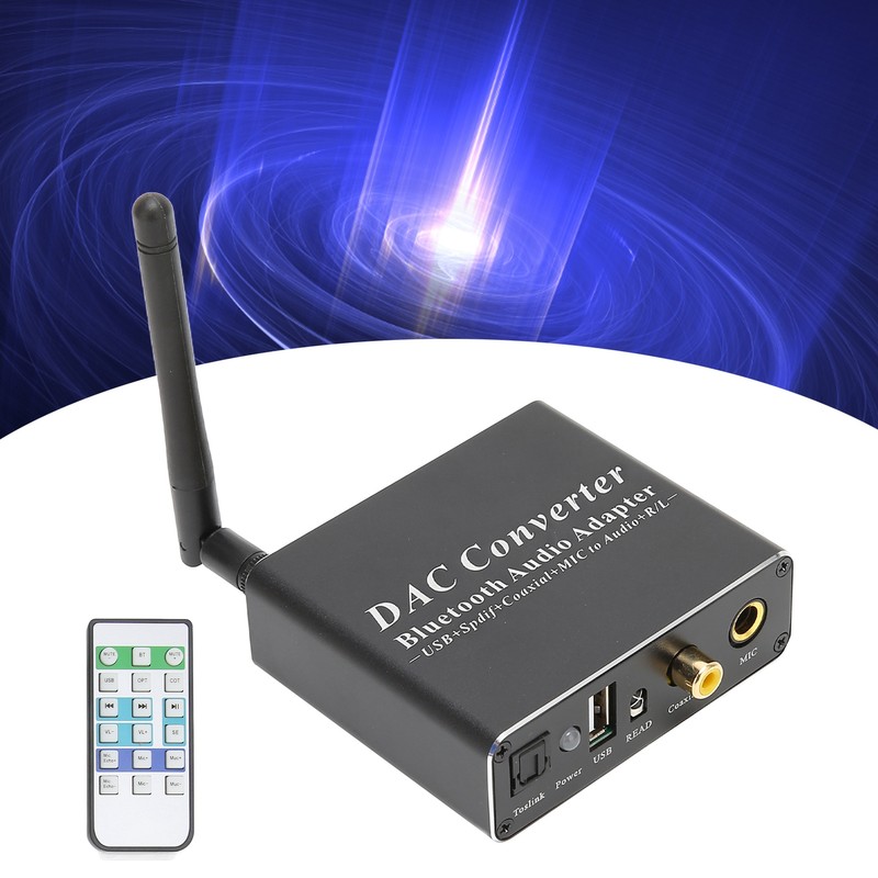 DAC Converter Professional Coaxial SPDIF Optical Input RCA 3.5 mm