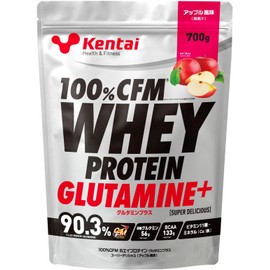 Kentai 100% CFM Whey Protein Glutamine + Apple Flavor, 24.7 oz (700 g)