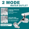 BREADEEP 1080º Sink Water Filter Faucet, Splash-proof Sink Faucet Extender