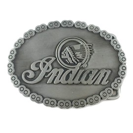 Indian Warrior Chief Belt Buckle Western Cowboy Native American (YIW-02)