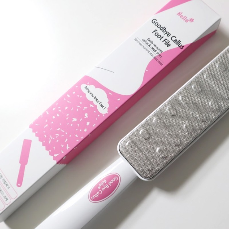 Nella Foot File Heel Dead Calluses Removal Shea Butter Foot
