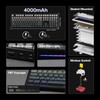 EPOMAKER Aula F108 Wireless Gaming Keyboard, Full Size Mechanical Keyboard