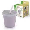 haakaa Jolly Hippo Baby Straw Cup, Food Grade Silicone Baby